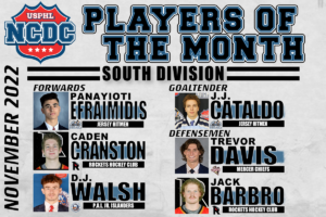 NCDC Players Of The Month – November 2022: South Division