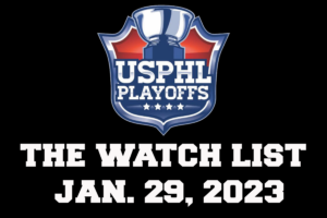 #USPHLPlayoffs – The Watch List: Jan. 29, 2023