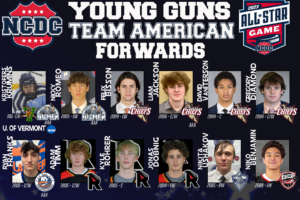 Announcing the 2023 NCDC All-Stars: Young Guns Team American Forwards