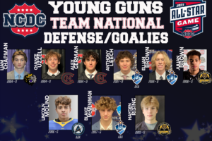Announcing The 2023 NCDC All-Stars: Young Guns Team National Defensemen/Goaltenders