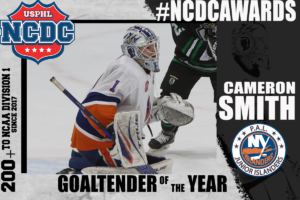 #NCDCAwards: P.A.L. Jr. Islanders’ Smith Named 2022-23 NCDC Goaltender Of The Year